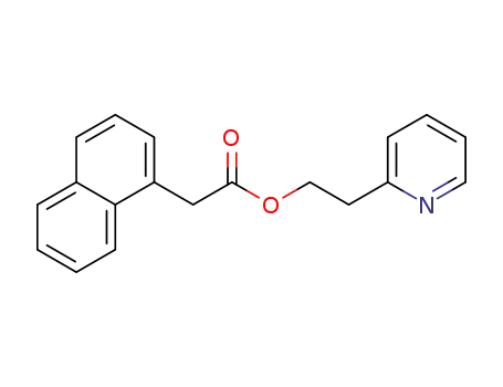 2-(pyridin-2-yl)ethyl 2-(naphthalen-1-yl)acetate