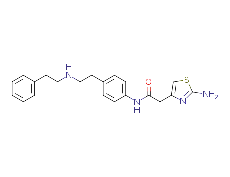 2-(2-amino-1,3-thiazol-4-yl)-4'-[2-(phenethylamino)ethyl]phenylacetamide
