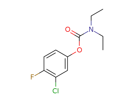 (3-chloro-4-fluoro-phenyl) N,N-diethylcarbamate