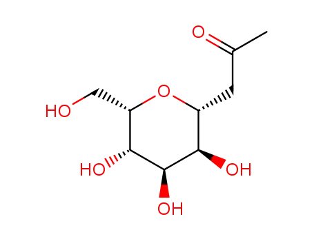 1-C-(β-D-gulopyranosyl)-propan-2-one