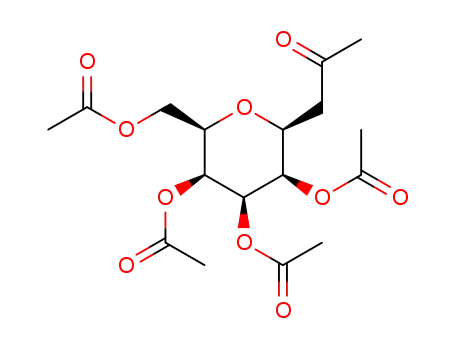 1-C-(2,3,4,6-tetra-O-acetyl-β-D-talopyranosyl)-propan-2-one