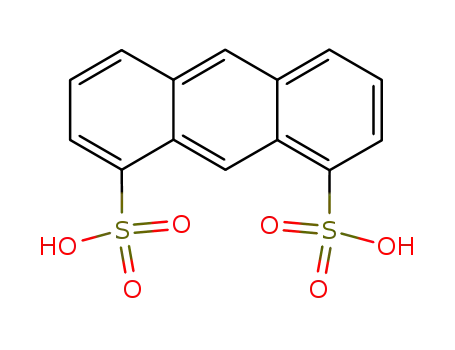 Molecular Structure of 61736-92-3 (anthracene-1,8-disulfonic acid)