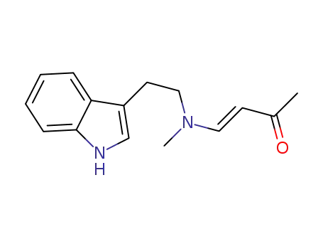 (E)-4-[(2-(1H-indol-3-yl)ethyl)(methyl)amino]-but-3-en-2-one