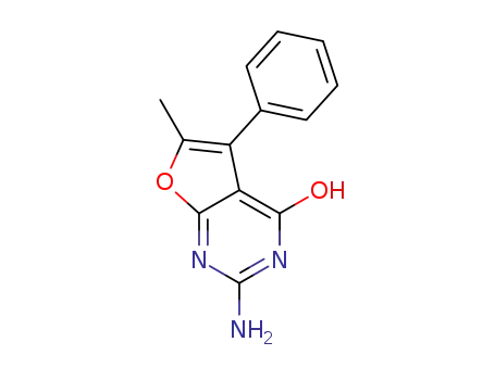 2-amino-6-methyl-5-phenylfuro[2,3-d]pyrimidin-4-ol