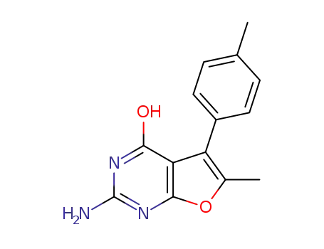 2-amino-6-methyl-5-(p-tolyl)furo[2,3-d]pyrimidin-4-ol