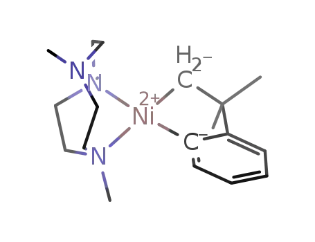 (1,4,7-trimethyl-1,4,7-triazacyclononane)NiII(CH2CMe2-o-C6H4)