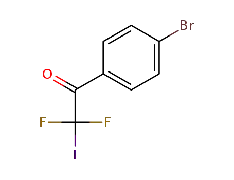 1-(4-bromophenyl)-2,2-difluoro-2-iodoethane-1-one