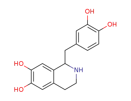 Molecular Structure of 4747-99-3 (Tetrahydropapaveroline)