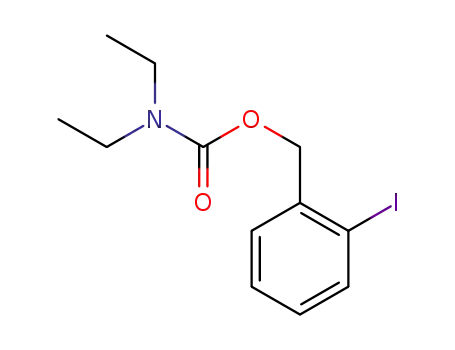2-iodobenzyl diethylcarbamate