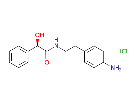 (R)-N-(4-aminophenethyl)-2-hydroxy-2-phenylacetamide hydrochloride
