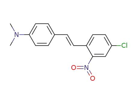 dimethyl-(4'-chloro-2'-nitro-trans-stilbenyl-(4))-amine