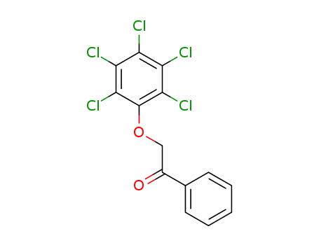 2-pentachlorophenyloxy-1-phenyl-ethanone