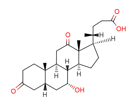 3,12-diketo-7α-hydroxy-5β-cholan-24-oic acid