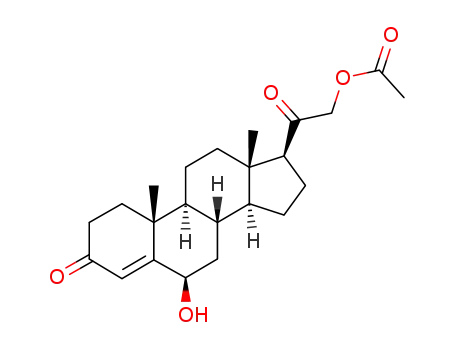 21-acetoxy-6β-hydroxy-pregn-4-ene-3,20-dione