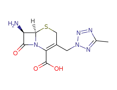 7-amino-3-[2-(5-methyl-2H-tetrazolyl)methyl]cephalosporanic acid