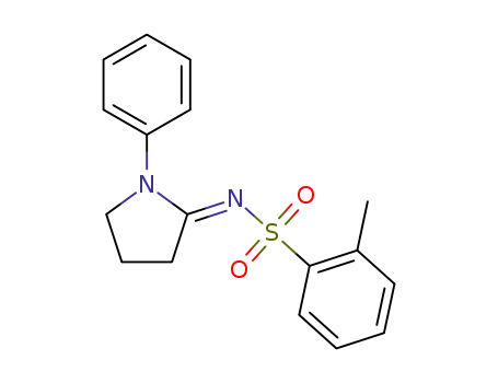 (E)-2-methyl-N-(1-phenylpyrrolidin-2-ylidene)benzenesulfonamide