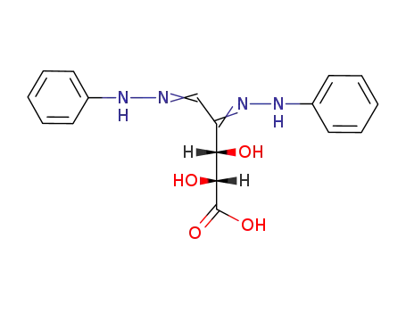 4,5-bis-phenylhydrazono-L-threo-4,5-dideoxy-pentonic acid