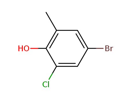 7530-27-0,4-BROMO-2-CHLORO-6-METHYLPHENOL,o-Cresol,4-bromo-6-chloro- (7CI,8CI);2-Chloro-4-bromo-6-methylphenol;4-Bromo-2-chloro-6-methylphenol;4-Bromo-6-chloro-2-cresol;4-Bromo-6-chloro-2-methylphenol;4-Bromo-6-chloro-o-cresol;NSC 96968;