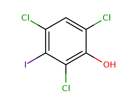 2,4,6-trichloro-3-iodo-phenol