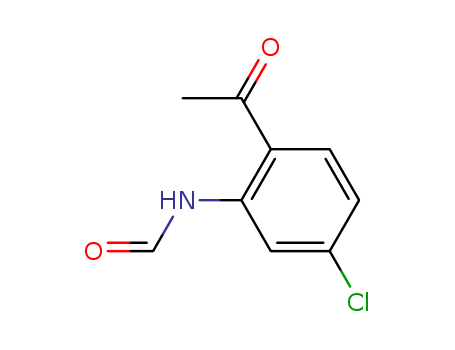 N-(2-acetyl-5-chloro-phenyl)formamide