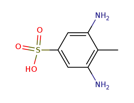1-methyl-2,6-diaminobenzene-4-sulphonic acid