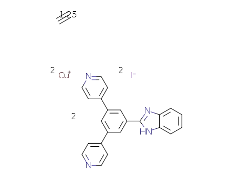 2C23H16N4*2Cu(1+)*1.25C2H2*2I(1-)