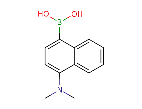 Molecular Structure of 636987-06-9 (Boronic acid, [4-(dimethylamino)-1-naphthalenyl]-)
