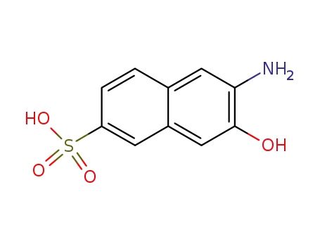 6-amino-7-hydroxy-2-naphthalenesulphonic acid