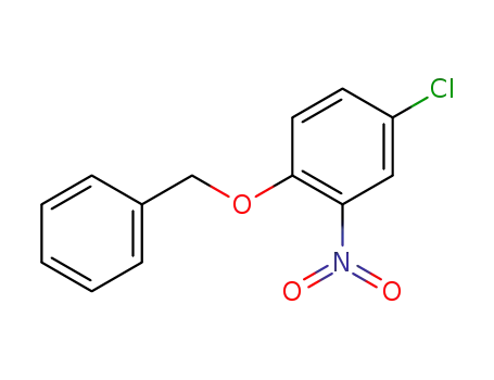 Molecular Structure of 92044-52-5 (benzyl 4-chloro-2-nitrophenyl ether)