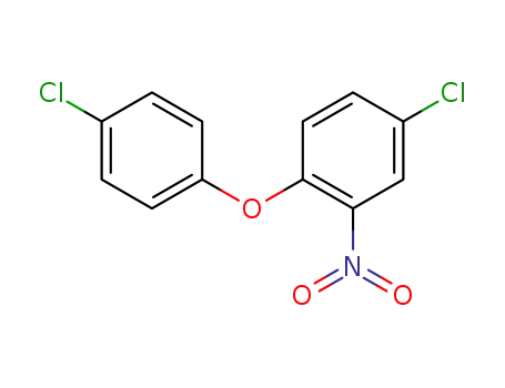 Molecular Structure of 135-12-6 (4-Chloro-1-(4-chlorophenoxy)-2-nitrobenzene)