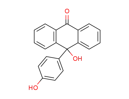 10-hydroxy-10-(4'-hydroxyphenyl)anthrone-9