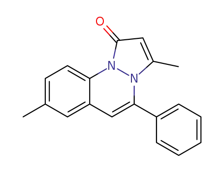 3,8-dimethyl-5-phenyl-1H-pyrazolo[1,2-a]cinnolin-1-one