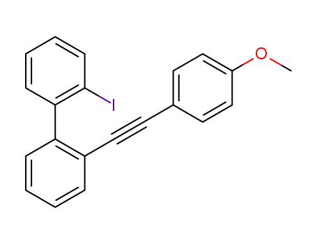 2-iodo-2’-[(4-methoxyphenyl)ethynyl]-1,1’-biphenyl