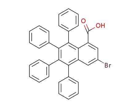 3-bromo-5,6,7,8-tetraphenyl-1-naphthoic acid