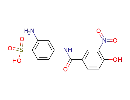2-amino-4-(4-hydroxy-3-nitro-benzoylamino)-benzenesulfonic acid