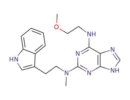 N2-[2-(1H-indol-3-yl)ethyl]-N6-(2-methoxyethyl)-N2-methyl-9H-purine-2,6-diamine