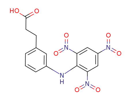 3-[3-(2,4,6-trinitro-phenylamino)phenyl]propionic acid