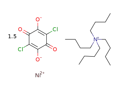 NBu4Ni(chloranilic acid)1.5