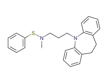 N-(3-(10,11-dihydro-5H-dibenzo[b,f]azepin-5-yl)propyl)-N-methyl-S-phenylthiohydroxylamine