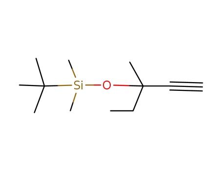 tert-butyldimethyl((3-methylpent-1-yn-3-yl)oxy)silane