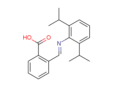 (E)-2-(((2,6-diisopropylphenyl)imino)methyl)benzoic acid