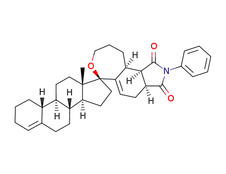 (3a'S,6'S,8R,9S,10R,10a'S,10b'R,13S,14S)-13-methyl-2'-phenyl-1,2,3,3a',4',6,7,8,8',9,9',10,10',10a',11,12,13,14,15,16-icosahydrospiro[cyclopenta[a]phenanthrene-17,6'-oxepino[4,3-e]isoindole]-1',3'(2'H,10b'H)-dione