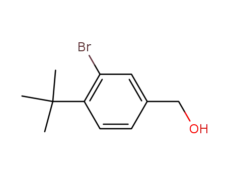 3-bromo-4-t-butylbenzyl alcohol