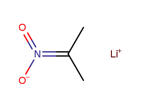 Molecular Structure of 3958-63-2 (Propane, 2-nitro-, ion(1-), lithium)