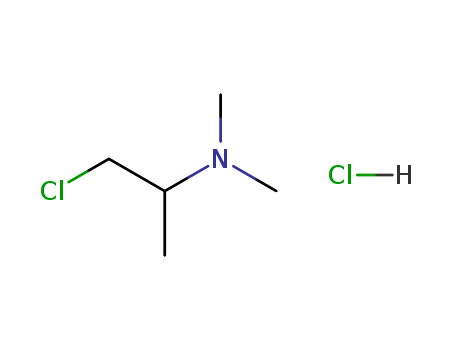 2-chloro-1-methylethyl(dimethyl)amine hydrochloride