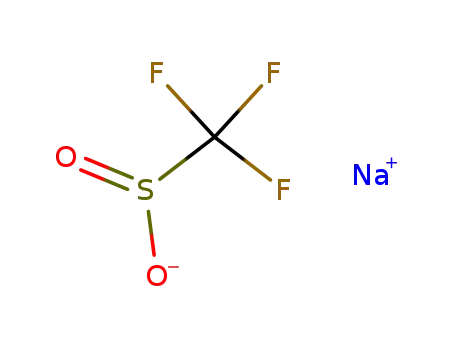 Molecular Structure of 2926-29-6 (Sodium trifluoromethanesulfinate)