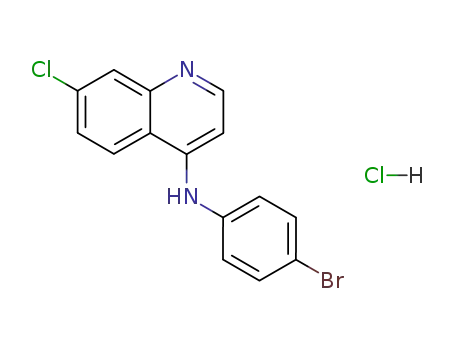 4-[(4-bromophenyl)amino]-7-chloroquinolinium chloride