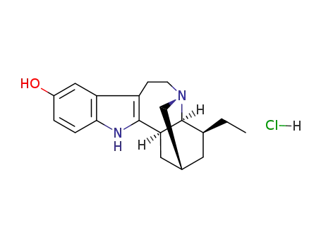 12-hydroxyibogamine hydrochloride