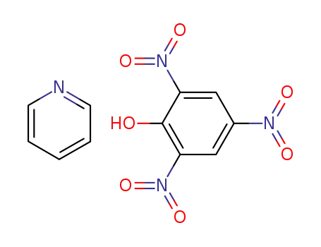 Molecular Structure of 1152-90-5 (2,4,6-trinitrophenol - pyridine (1:1))