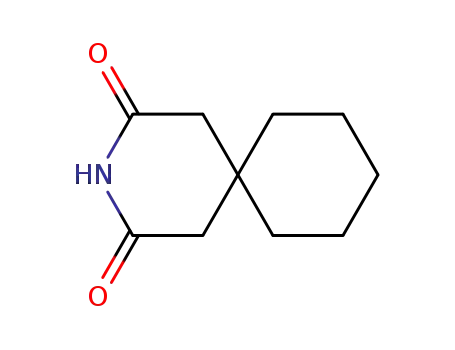 Molecular Structure of 1130-32-1 (3,3-Pentamethylene glutarimide)